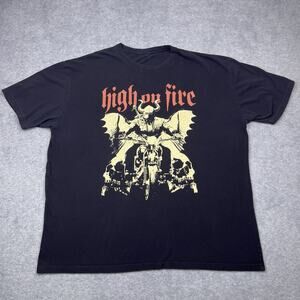 High On Fire band graphic t-shirt black size XXL